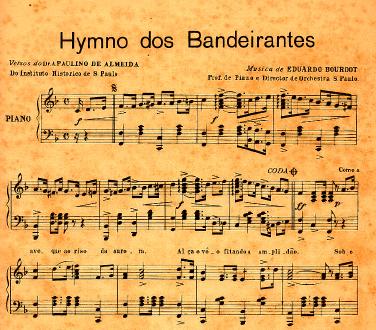 Hymno dos Bandeirantes Eduardo Bourdot