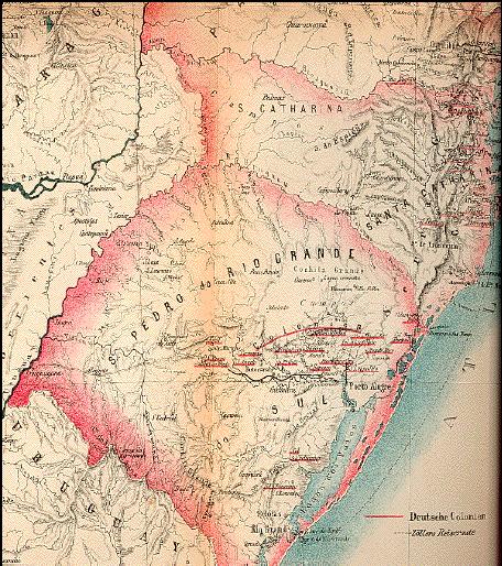 Colonias alemas no Sul do Brasil