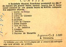 Sociedade Musical Penedense Convite