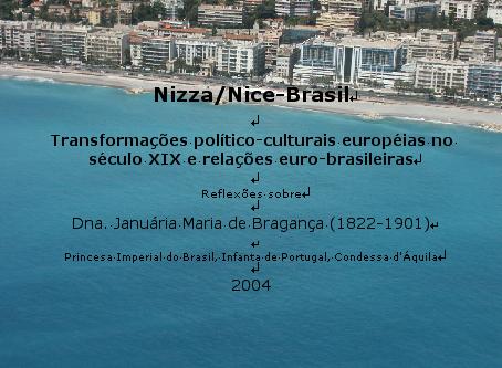 Nizza-Brasil. Programa